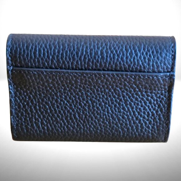 Gucci Softbit Card Case in Black Grainy Leather - Picture 2 of 7